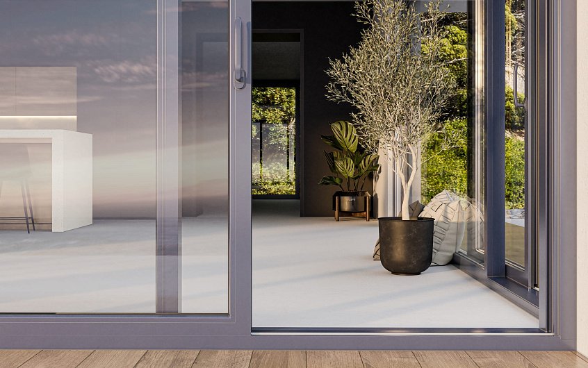 Подъёмно-раздвижные двери VEKAMOTION