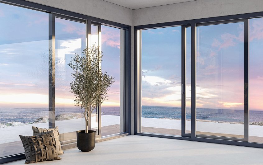 Подъёмно-раздвижные двери VEKAMOTION