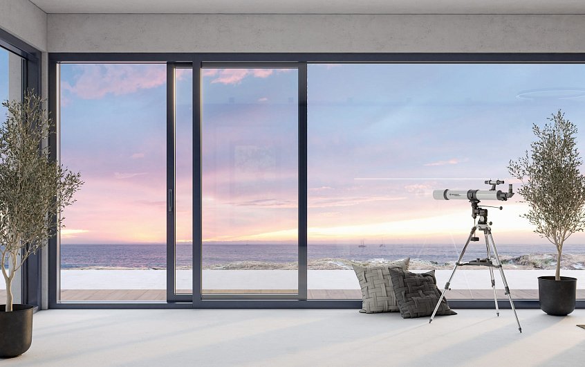 Подъёмно-раздвижные двери VEKAMOTION